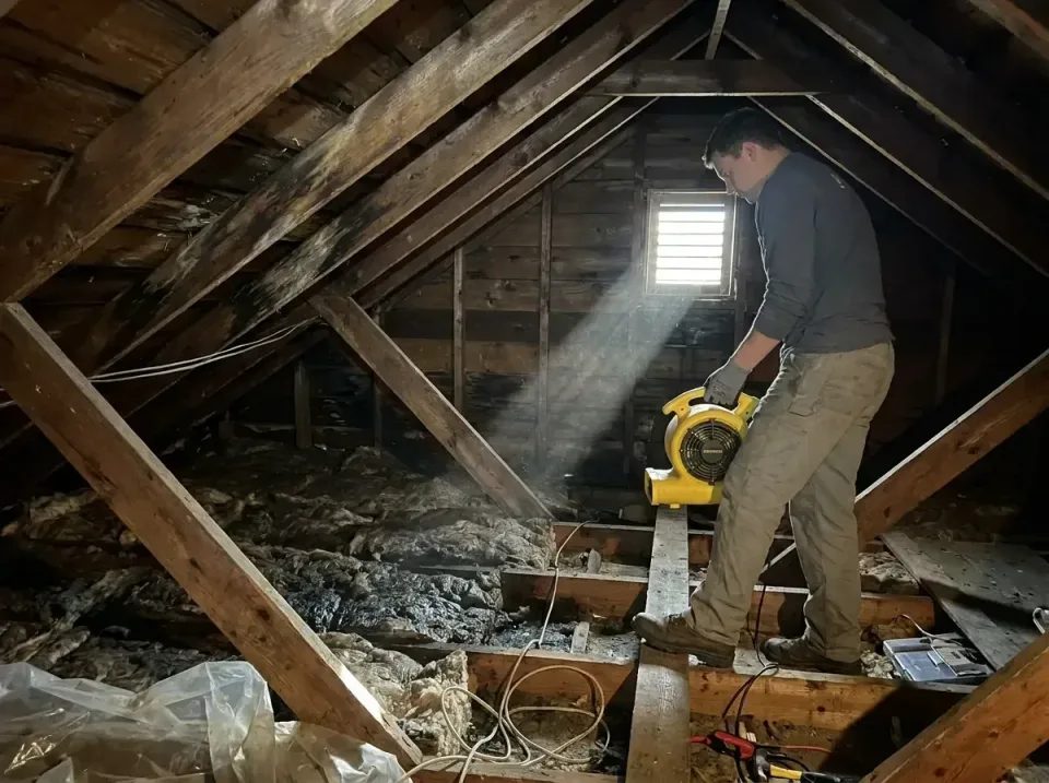 attic-water-damage-drying-proc-007 — frequently asked questions, Emergency Water Extraction & 24/7 Flood Response in Northum…